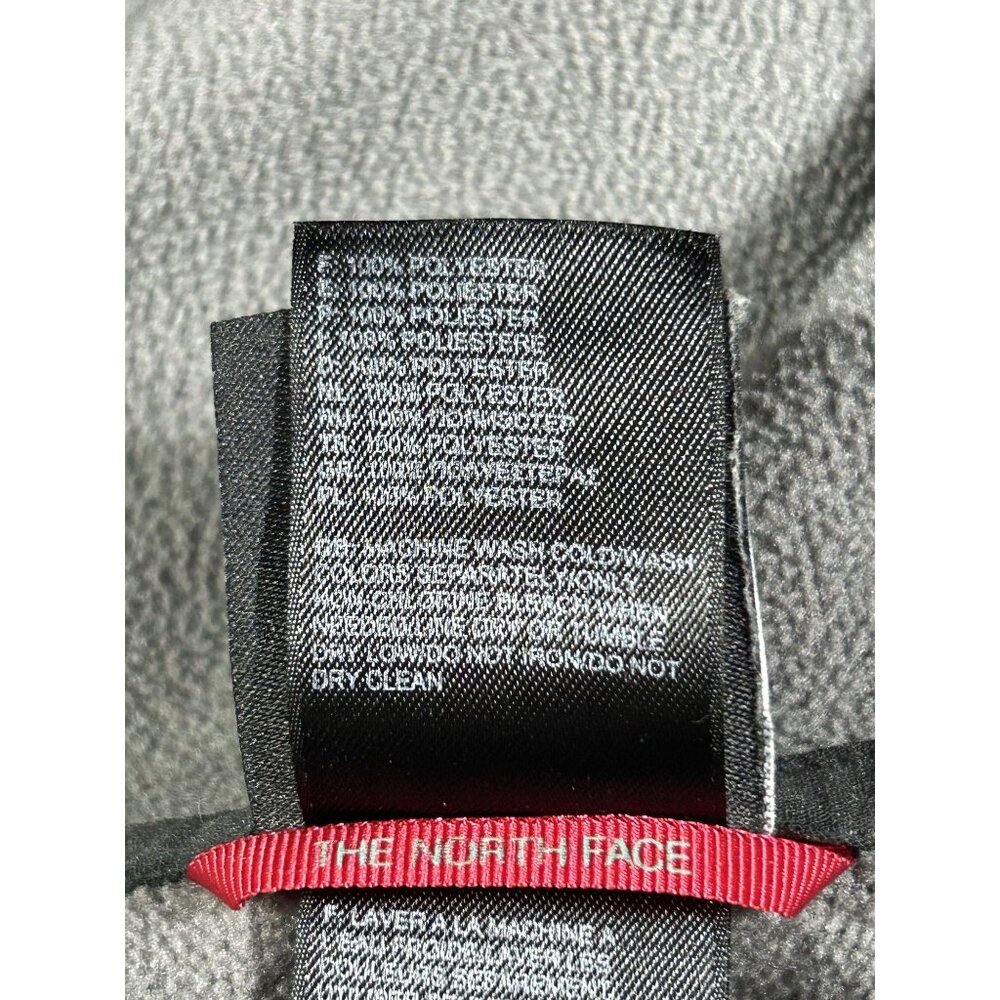 The North Face Men's Gray Full-Zip Hooded Jacket With Blue Logo Size XL 3045 - Picture 7 of 12